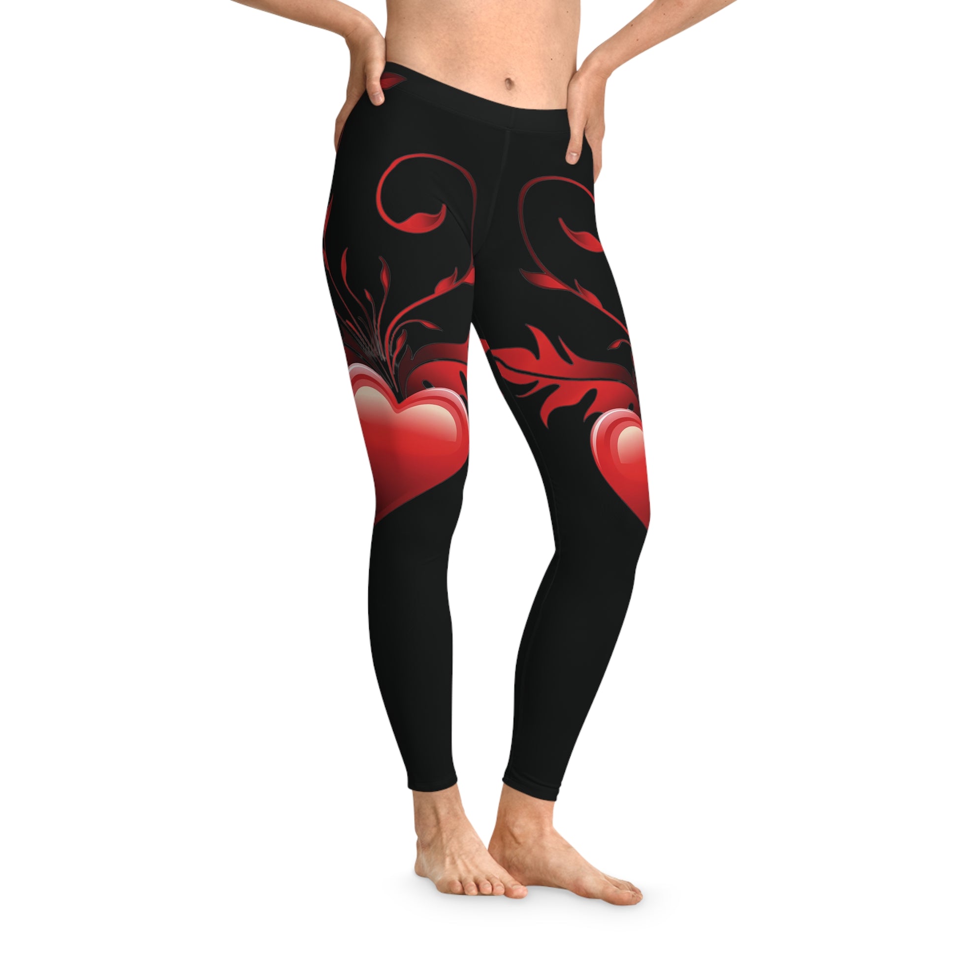 Graphic Heart Leggings – Wear Your Heart in Style ❤️