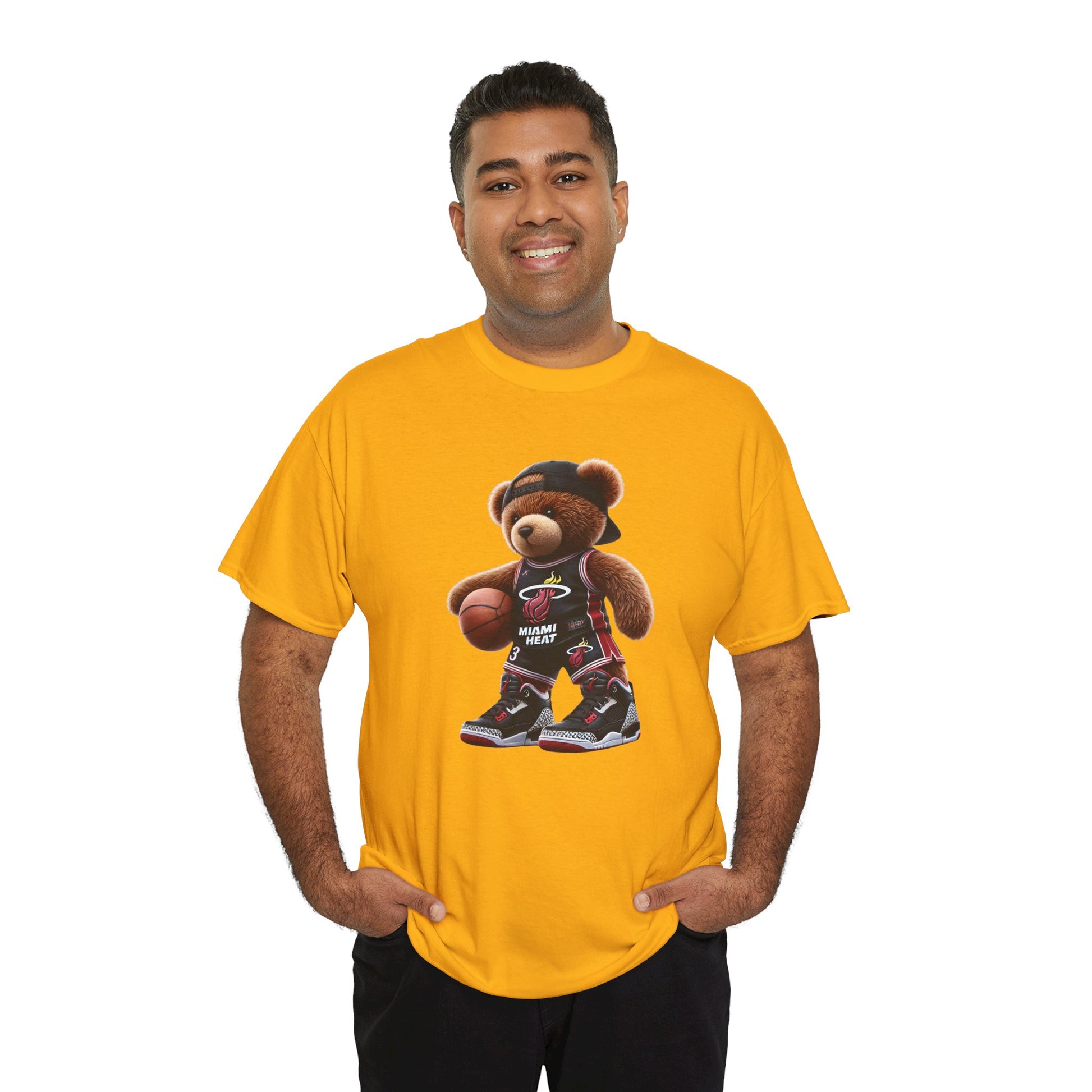 Miami Heat Basketball Teddy Tee
