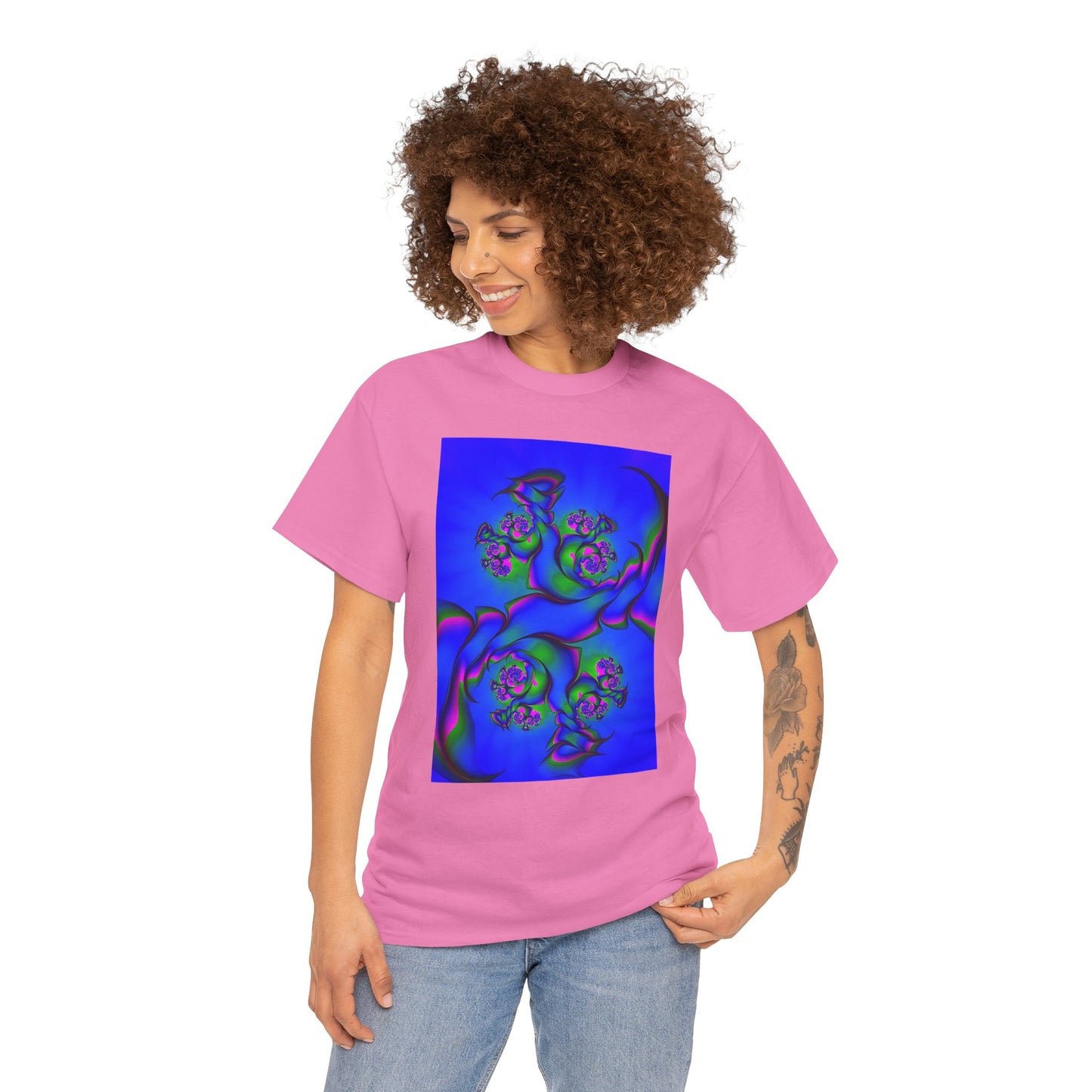 Vibrant Abstract Design Tee