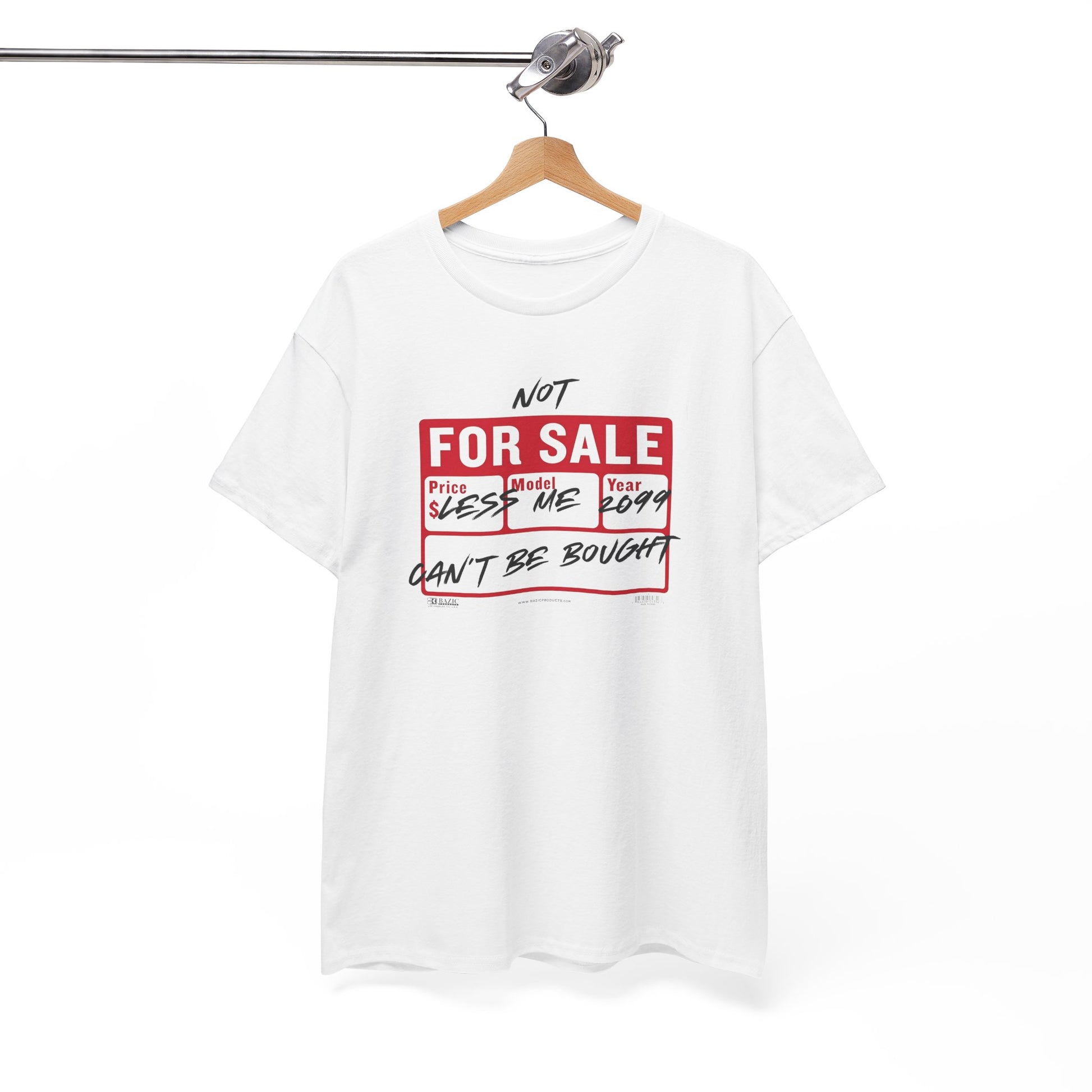 Funny Graphic Tee - ‘Not For Sale’ 2025 Edition Unisex Heavy Cotton Tee