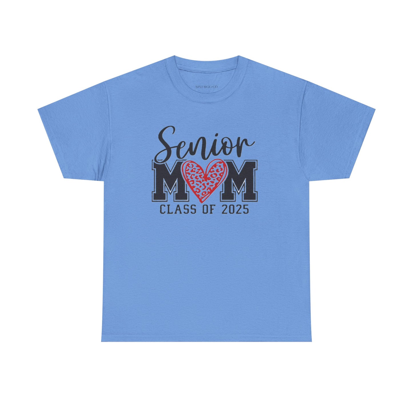 Senior Mom Class of 2025 Unisex Tee, Graduation Gift, Proud Parent Shirt, Family Reunion T-shirt, Mother Day Present