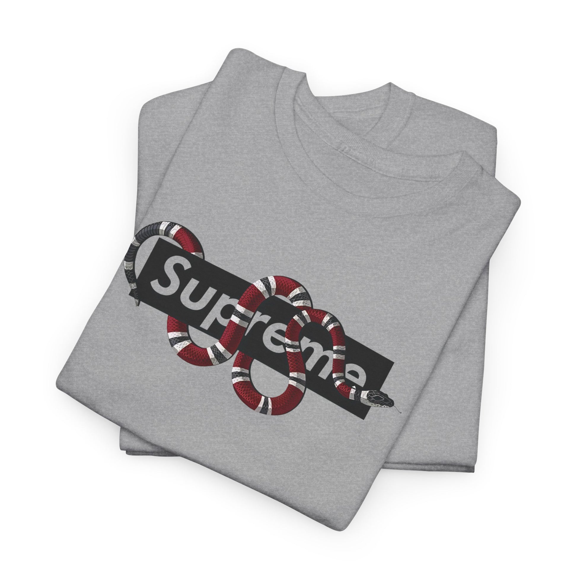 Urban Graphic Design Tee 'Supreme Snake'