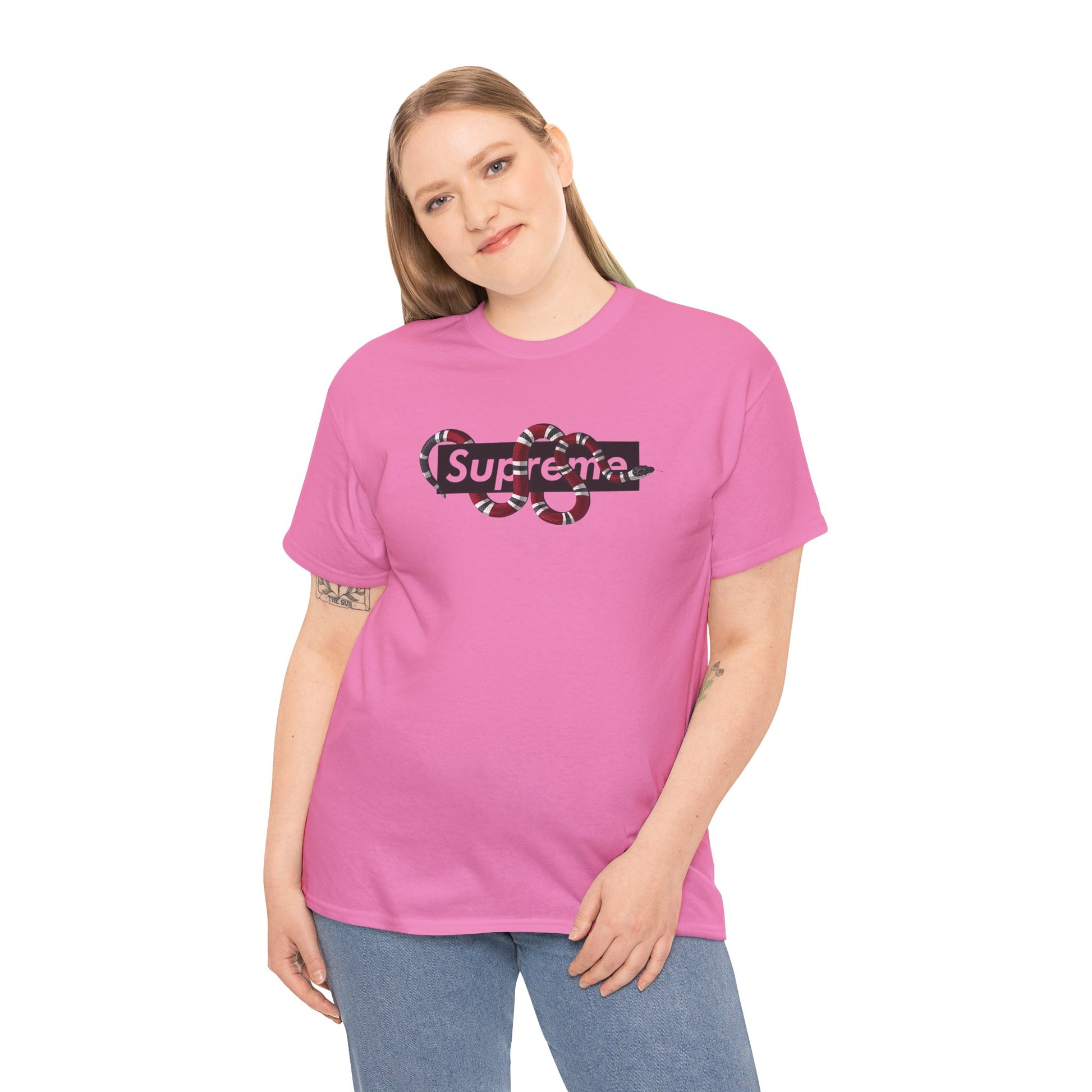 Urban Graphic Design Tee 'Supreme Snake'