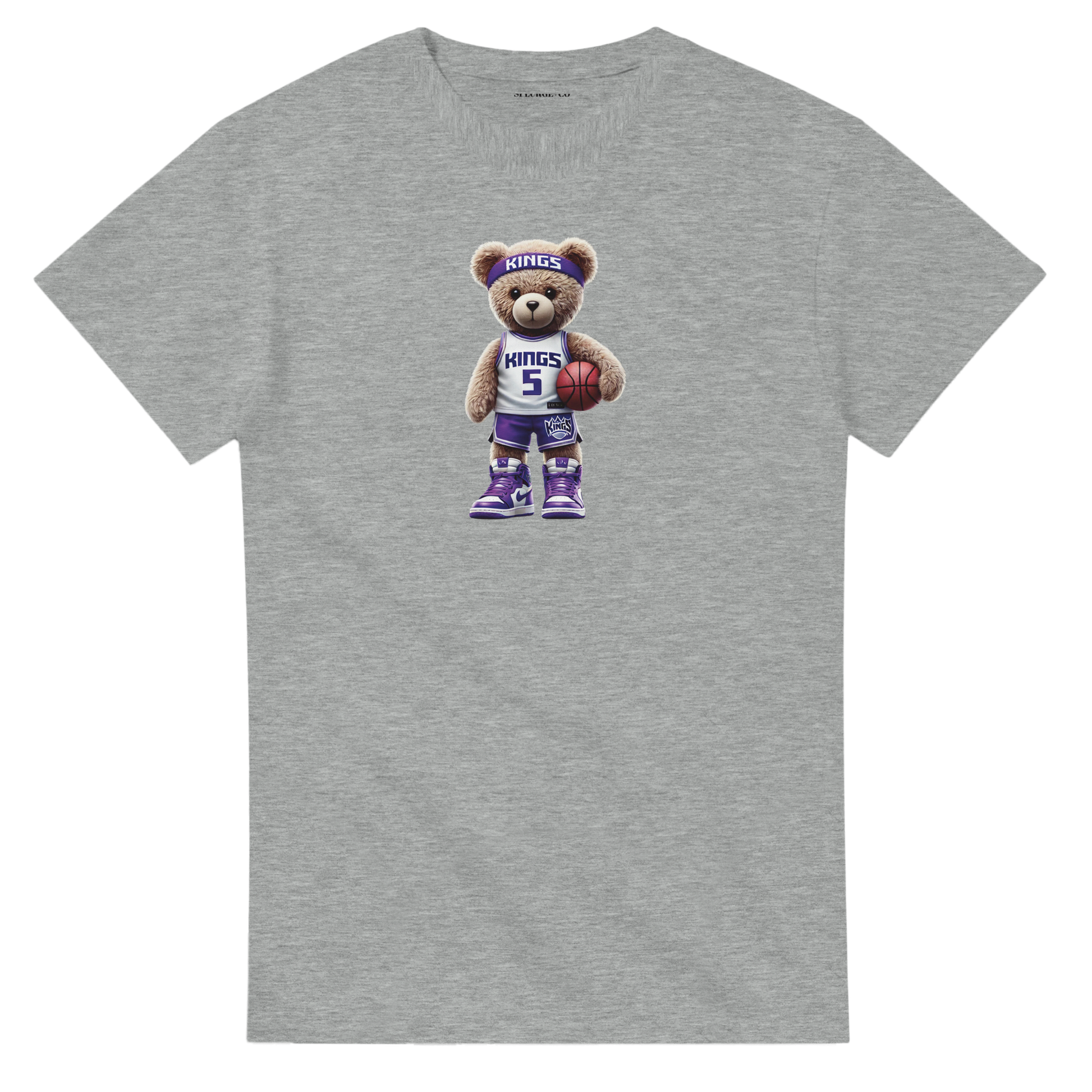 Urban Teddy Tee – Sacramento Kings Inspired Cotton T-Shirt for Men & Women