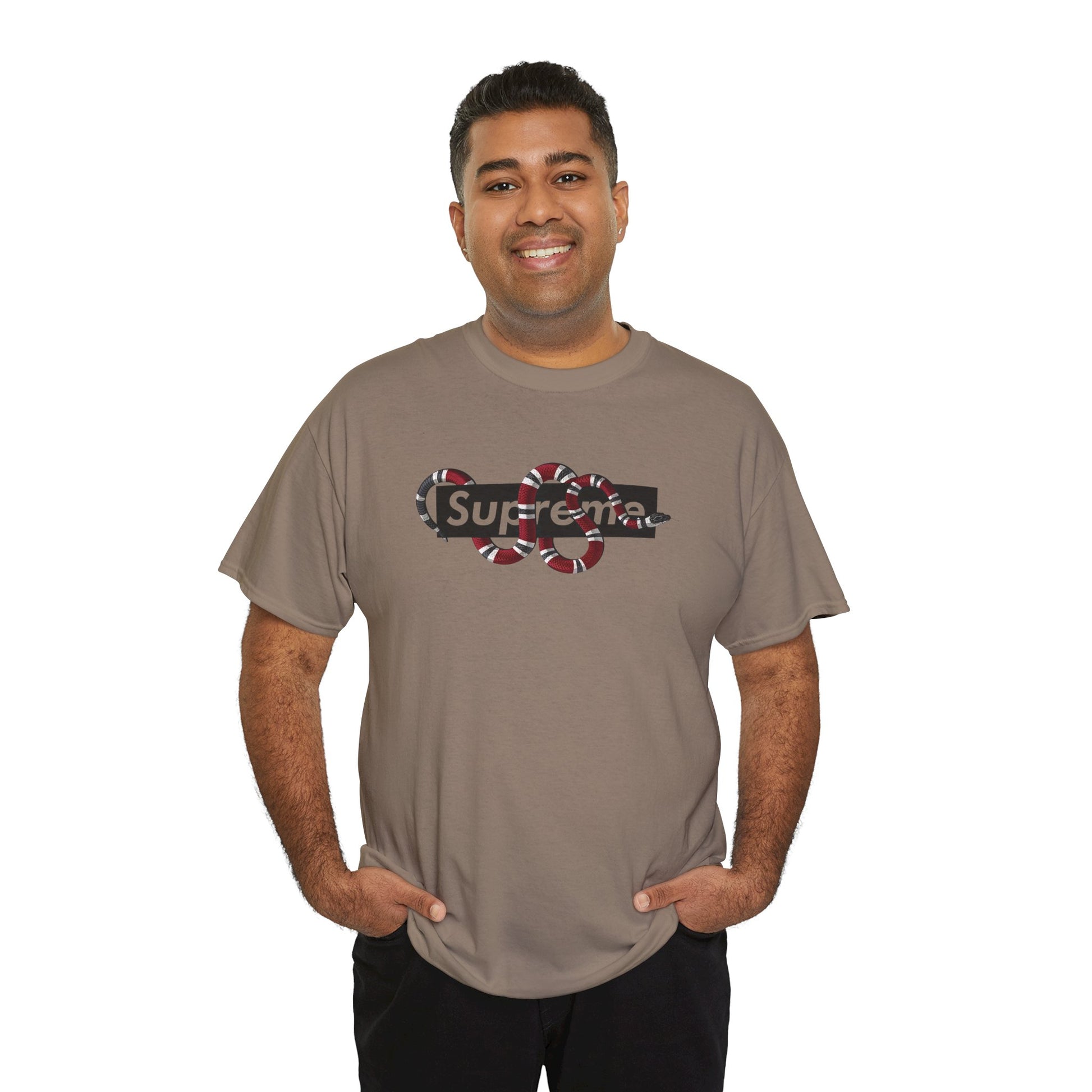 Urban Graphic Design Tee 'Supreme Snake'