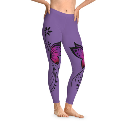 Butterfly Strechy Leggings