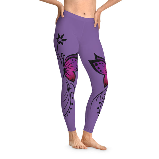 Butterfly Strechy Leggings