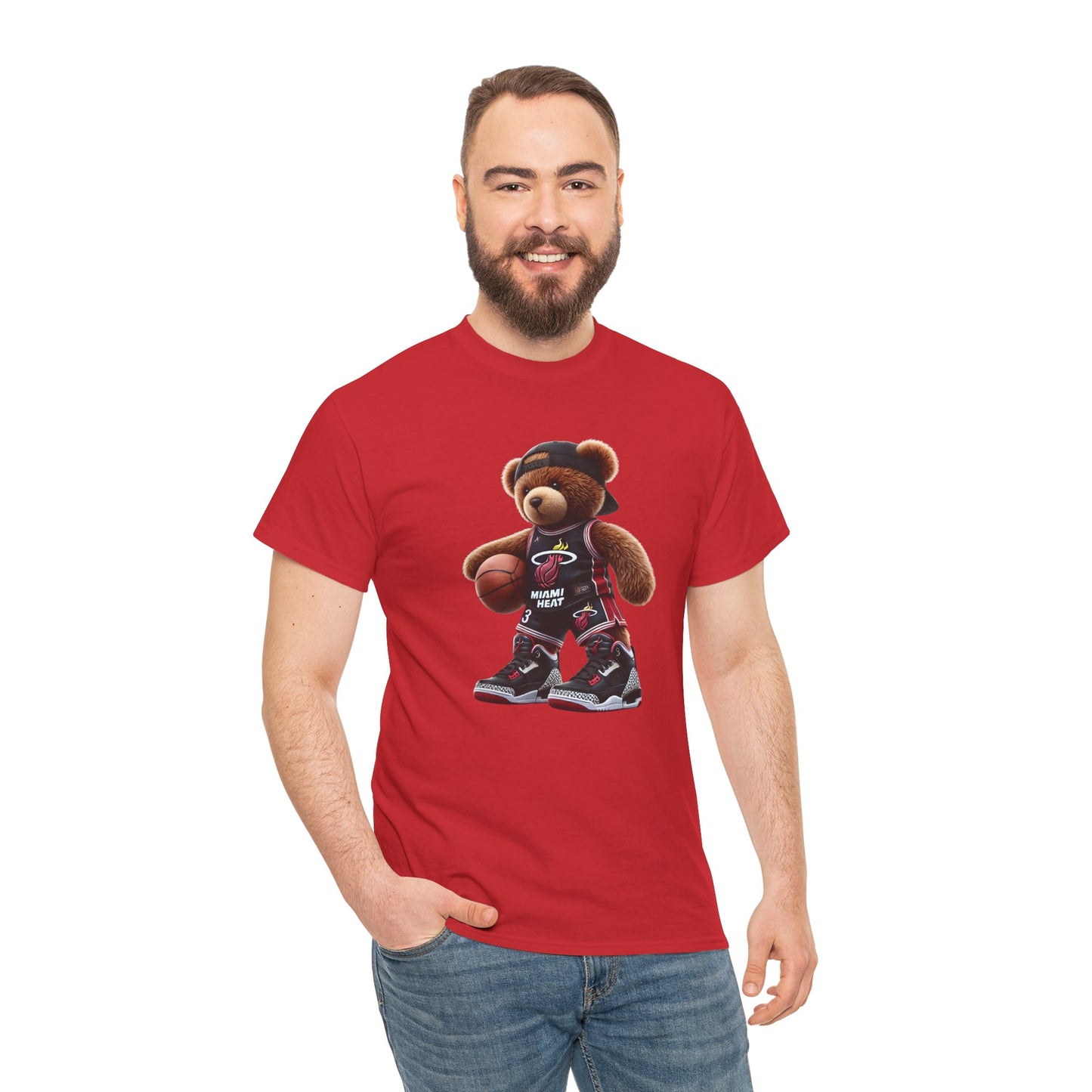 Miami Heat Basketball Teddy Tee