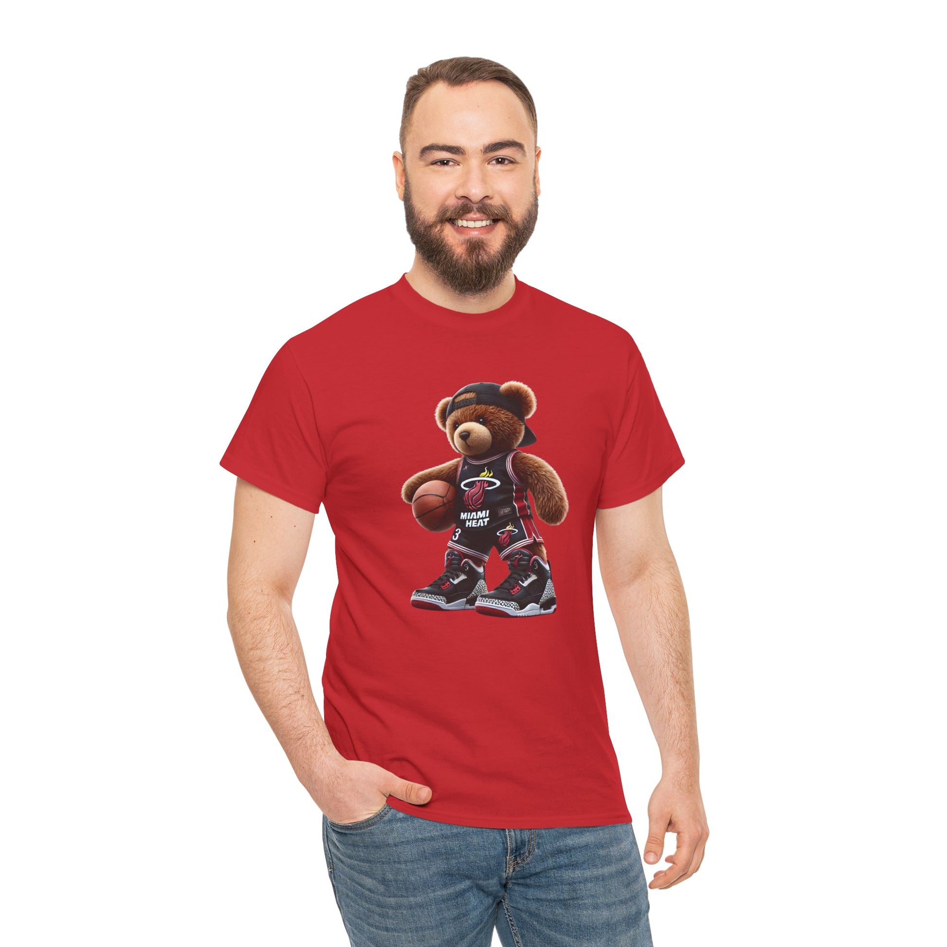 Miami Heat Basketball Teddy Tee