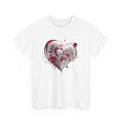 Trendy Women's Graphic Heart Tee