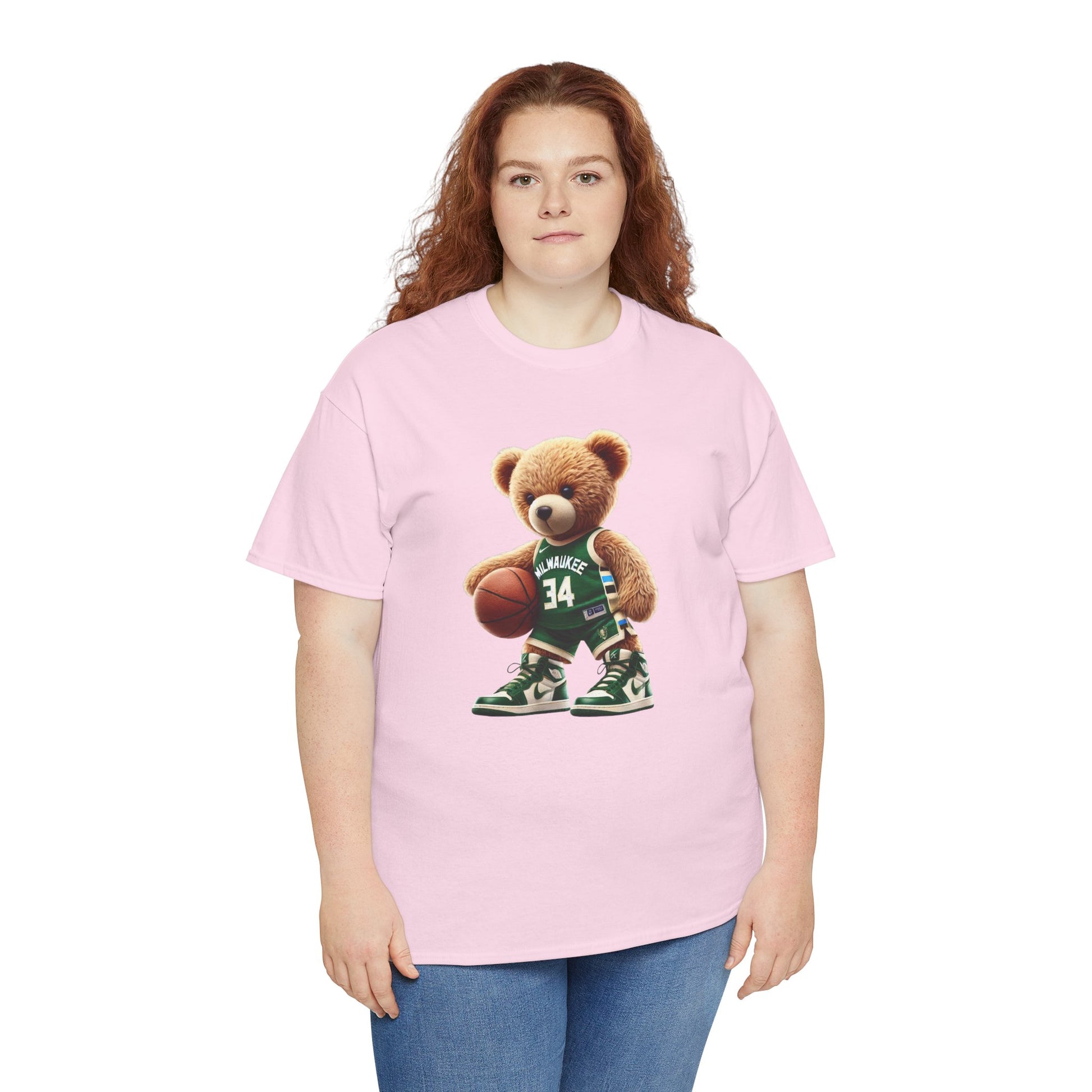 Milwaukee Bucks Teddy Bear Unisex Tee - Express Delivery available