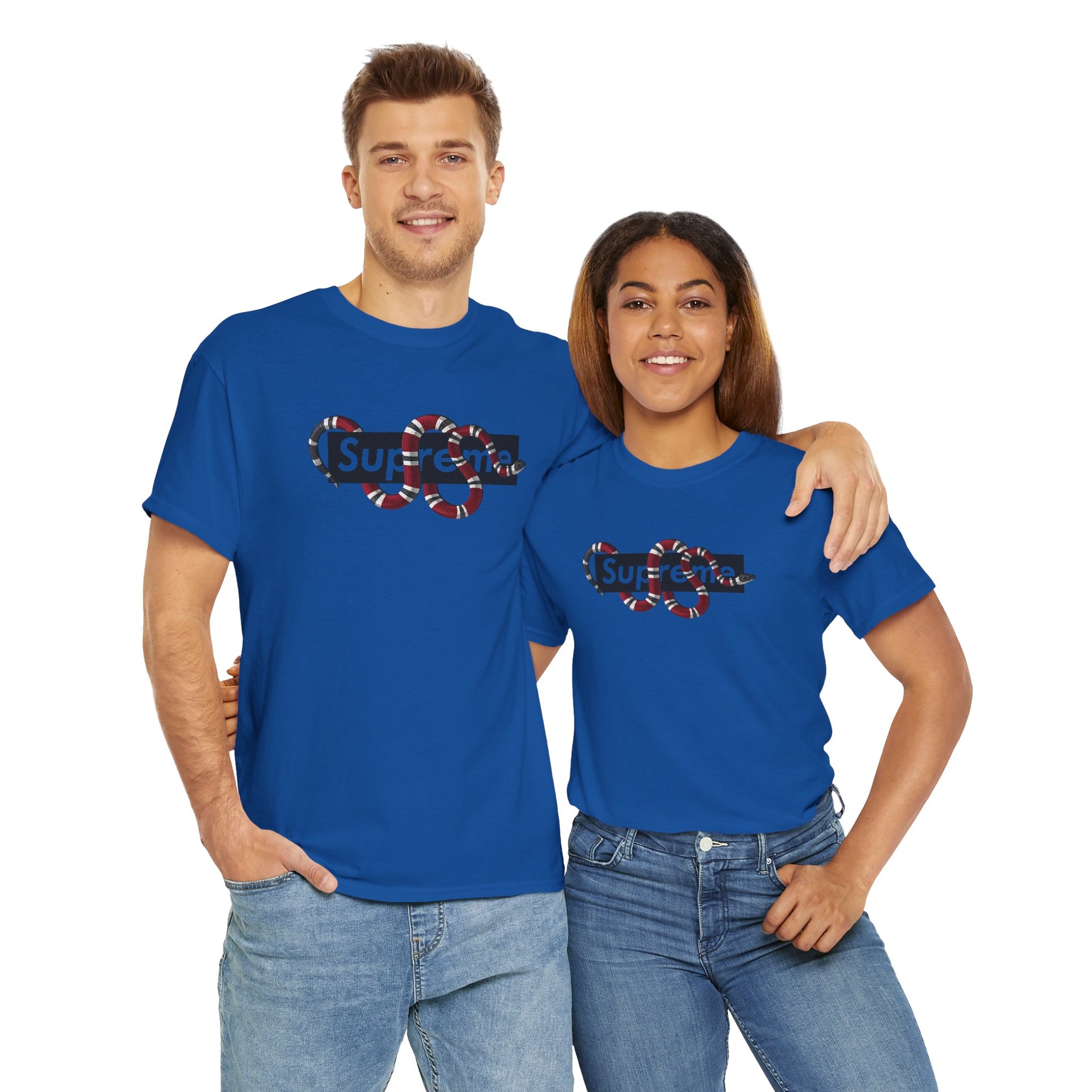 Urban Graphic Design Tee 'Supreme Snake'