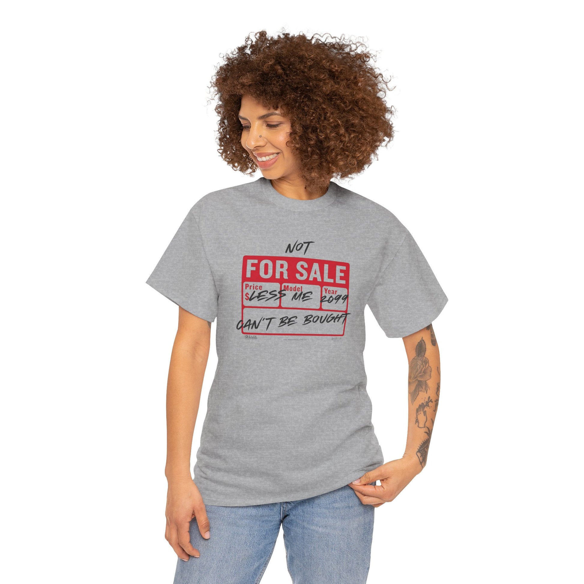 Funny Graphic Tee - ‘Not For Sale’ 2025 Edition Unisex Heavy Cotton Tee