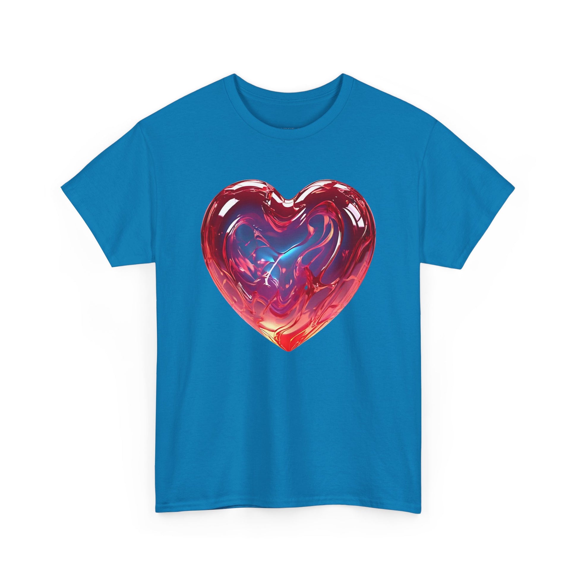 Trendy Women's Graphic Heart Tee