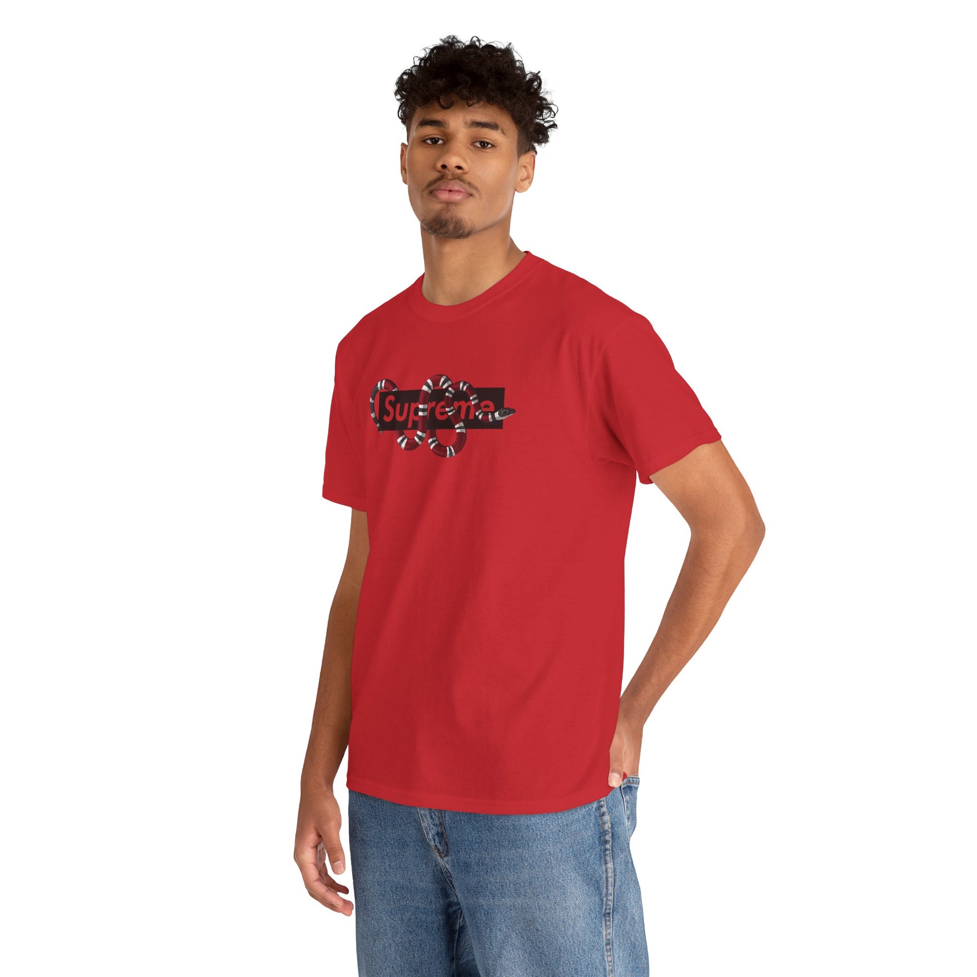 Urban Graphic Design Tee 'Supreme Snake'