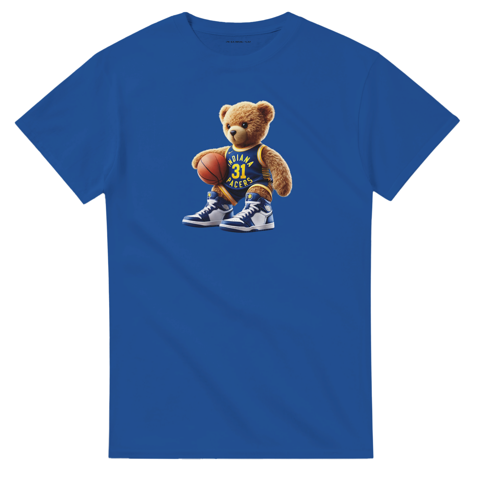 Urban Teddy Tee – Indiana Pacers Inspired Cotton T-Shirt for Men & Women