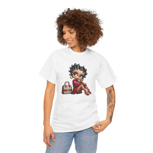 Graphic Tee Shirt - Stylish Betty Boop Inspired Design