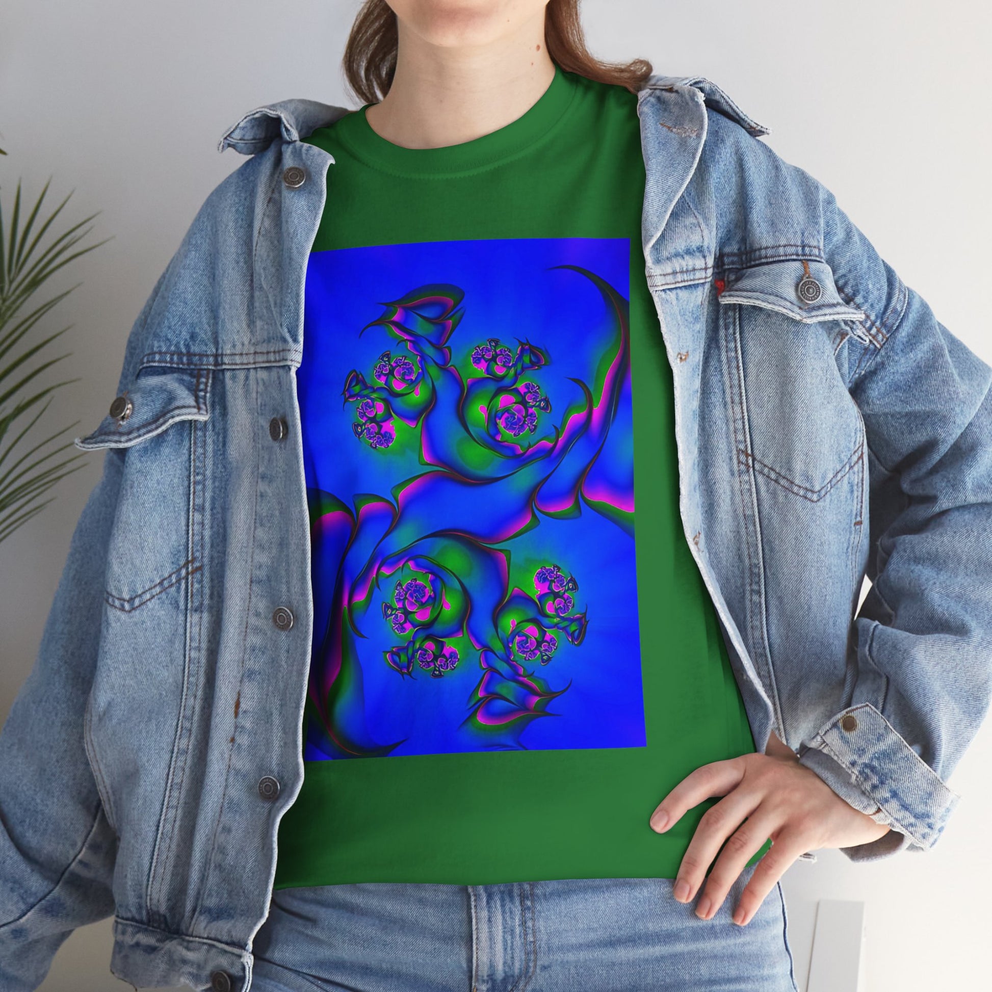 Vibrant Abstract Design Tee