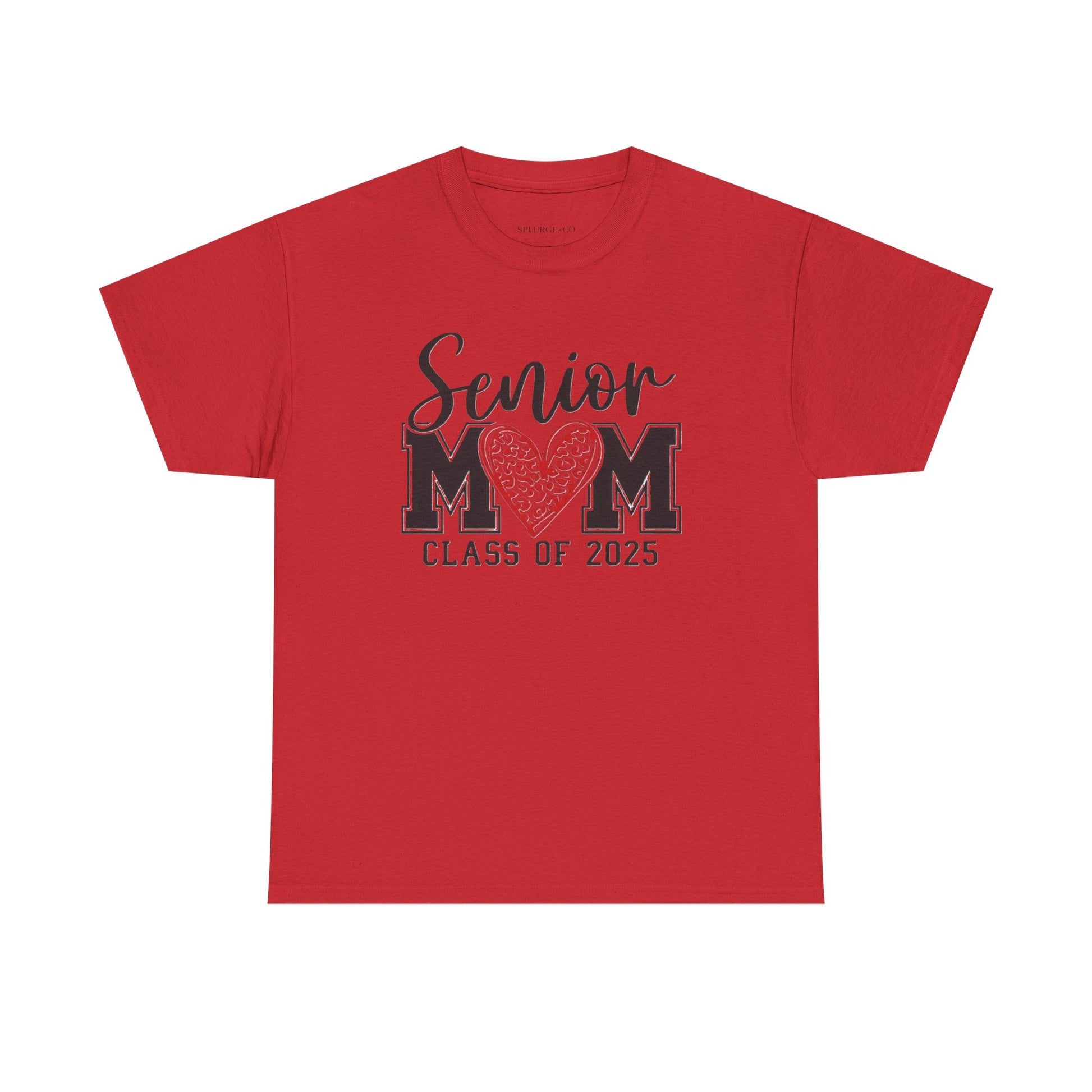 Senior Mom Class of 2025 Unisex Tee, Graduation Gift, Proud Parent Shirt, Family Reunion T-shirt, Mother Day Present