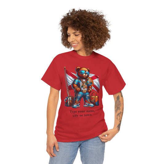 Florida Drip Bear (3) – Luxury Streetwear Graphic Tee - Personalized Unisex Shirt, also for Kids