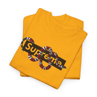 Urban Graphic Design Tee 'Supreme Snake'