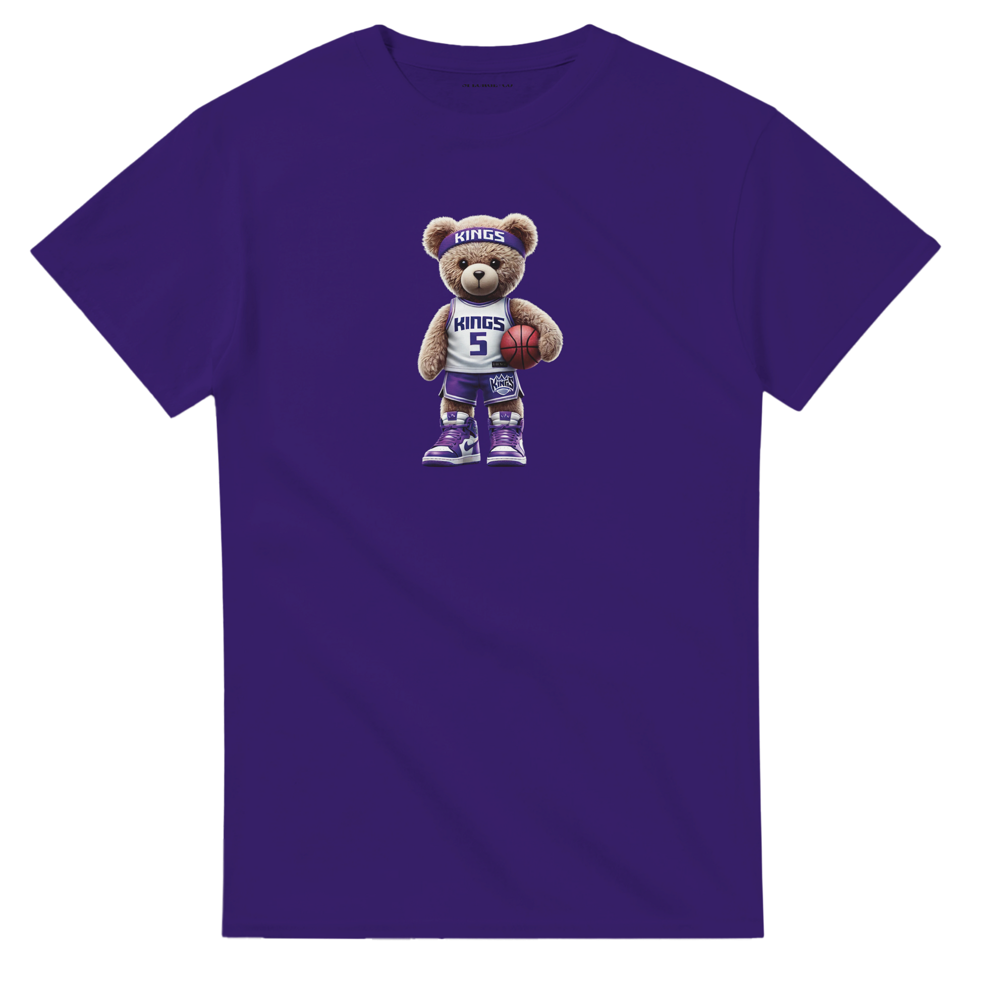 Urban Teddy Tee – Sacramento Kings Inspired Cotton T-Shirt for Men & Women