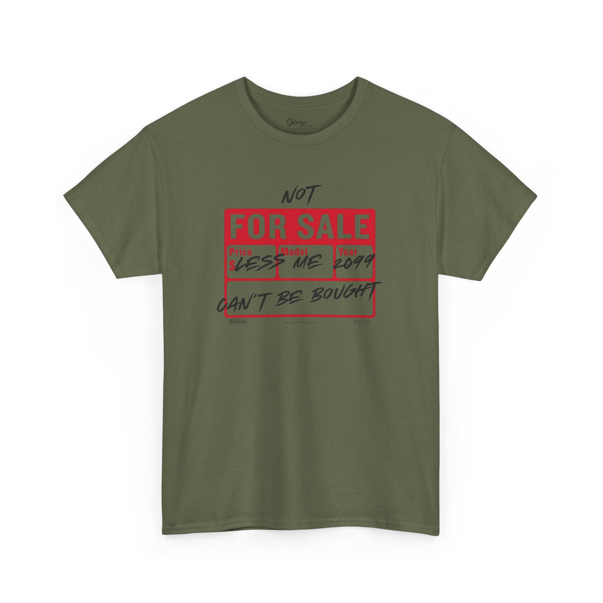 Funny Graphic - ‘Not For Sale’ 2025 Edition Unisex Tee