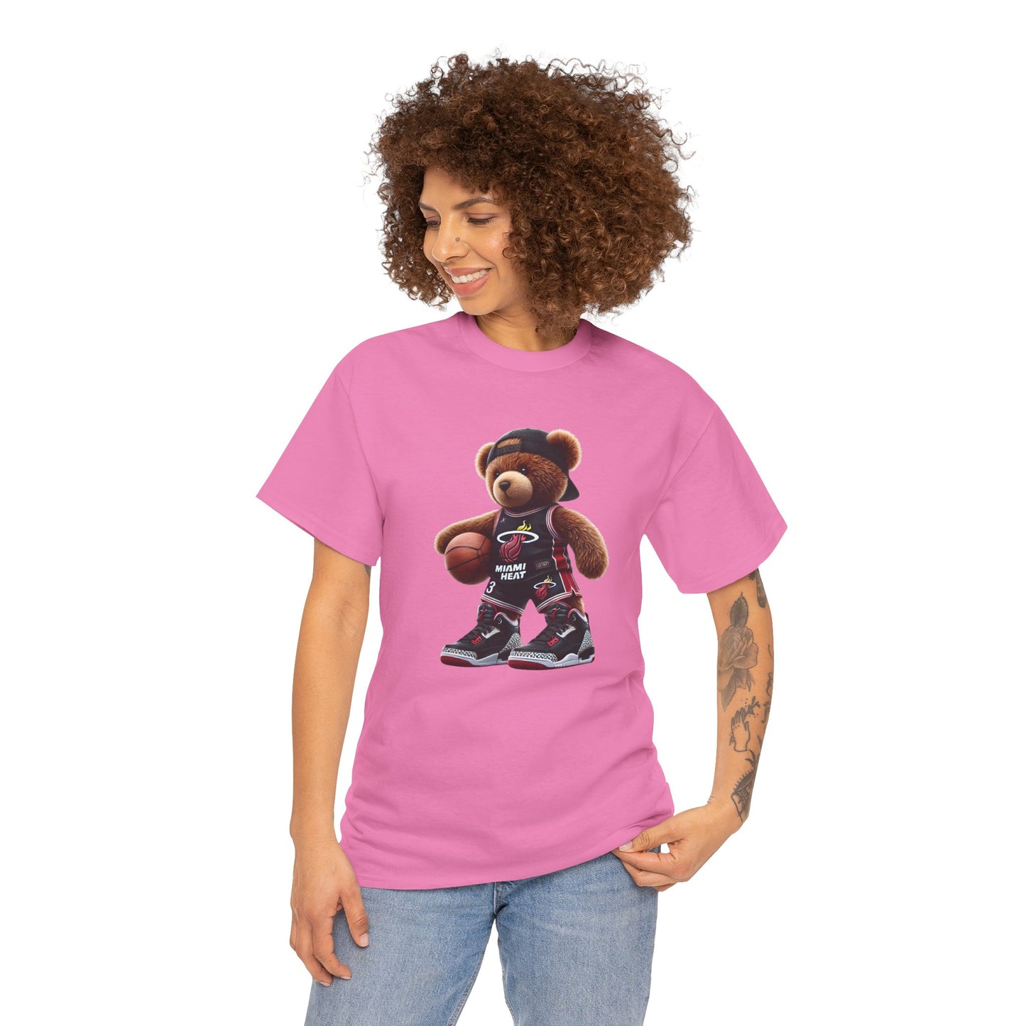Miami Heat Basketball Teddy Tee