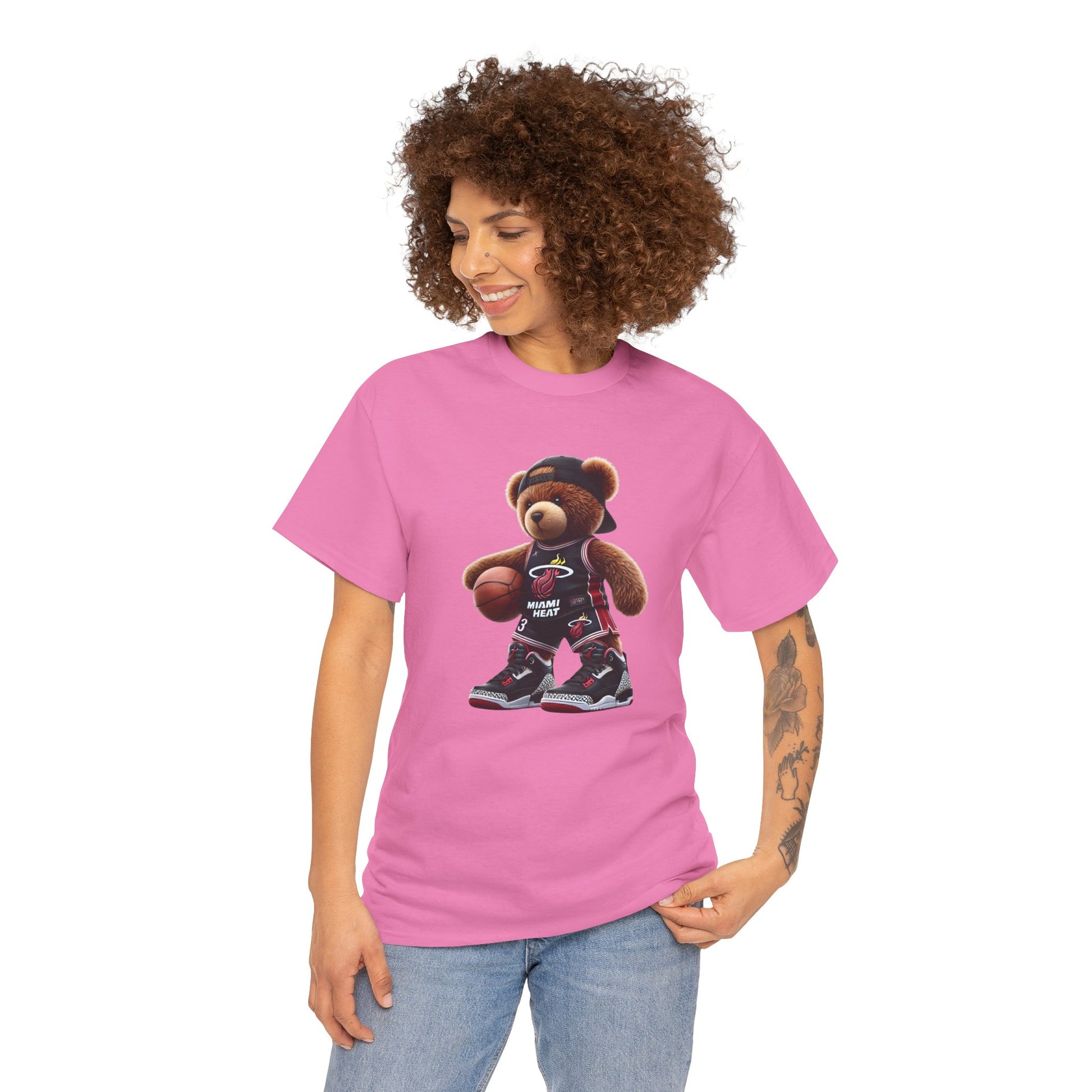 Miami Heat Basketball Teddy Tee