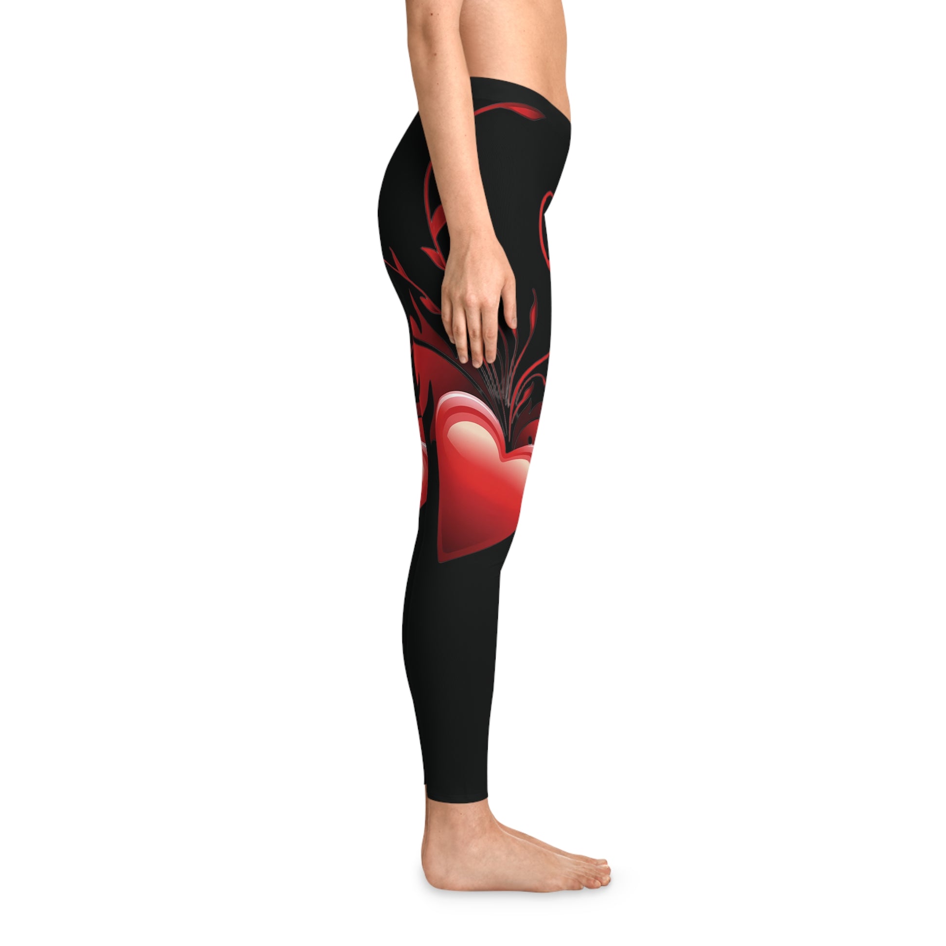 Graphic Heart Leggings – Wear Your Heart in Style ❤️
