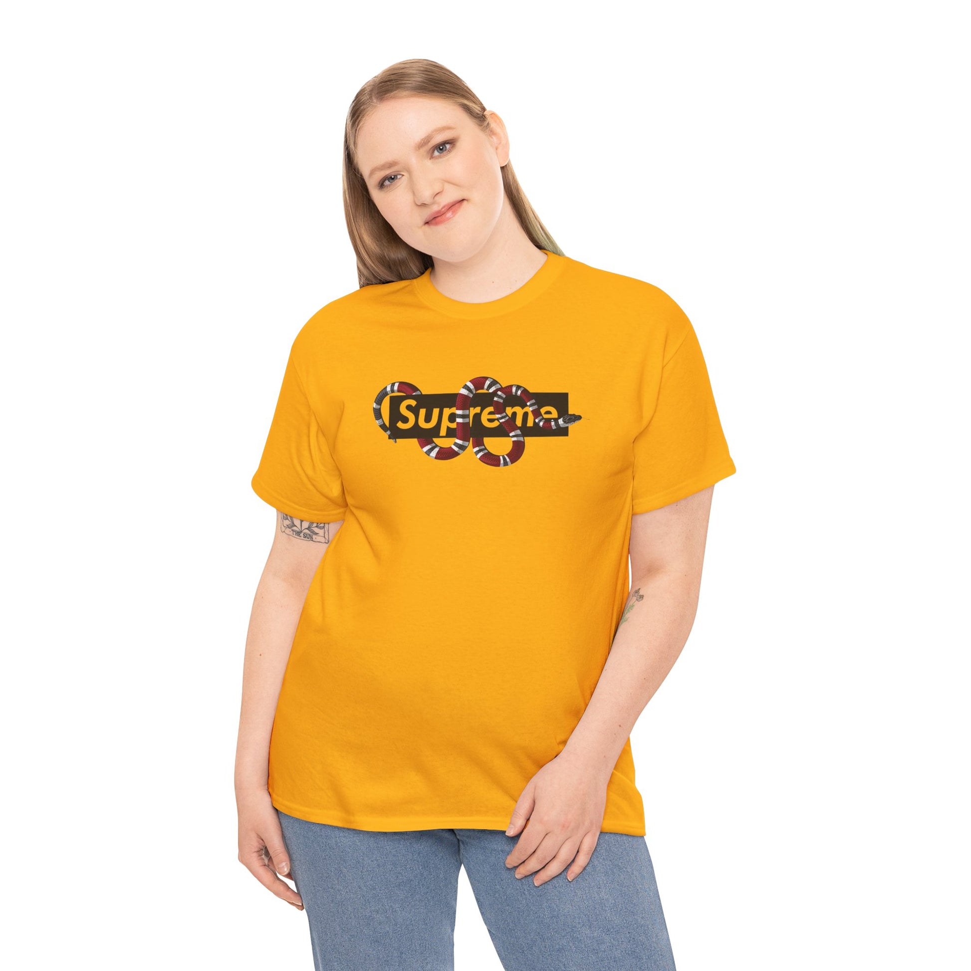 Urban Graphic Design Tee 'Supreme Snake'