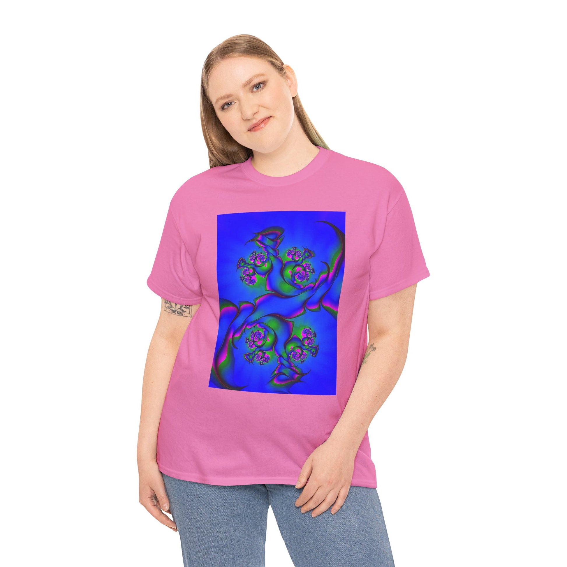 Vibrant Abstract Design Tee