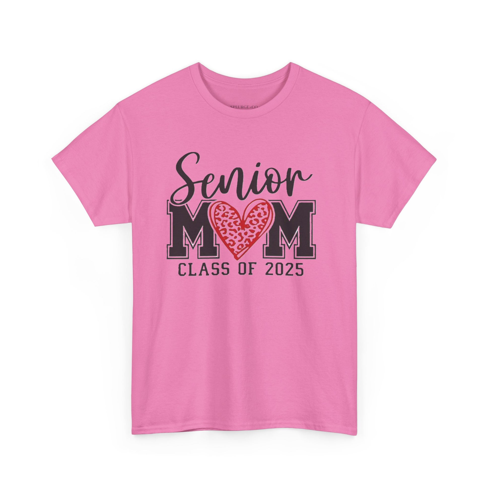 Senior Mom Class of 2025 Unisex Tee, Graduation Gift, Proud Parent Shirt, Family Reunion T-shirt, Mother Day Present