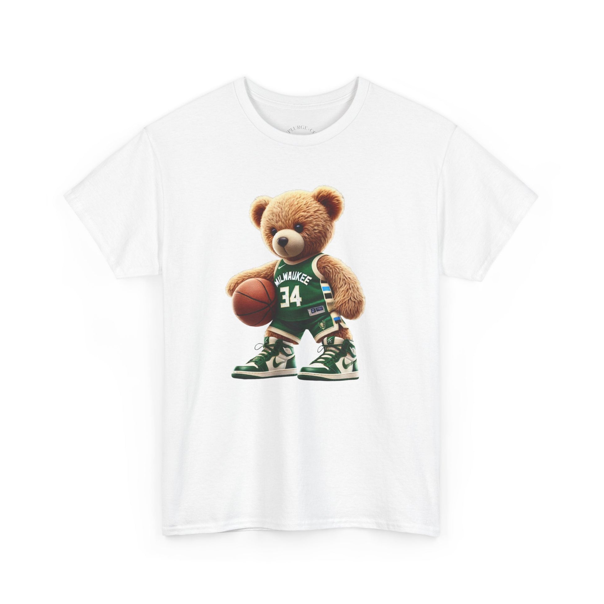 Milwaukee Bucks Teddy Bear Unisex Tee - Express Delivery available