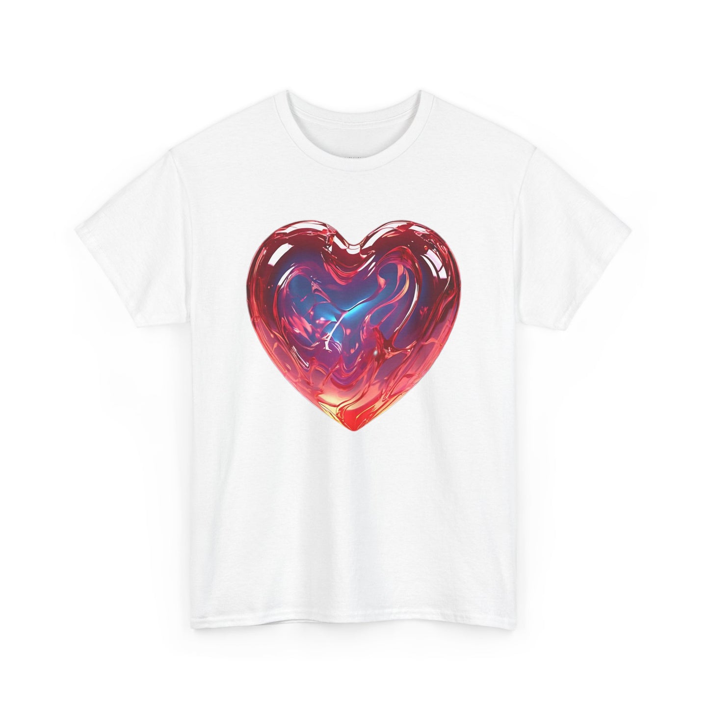 Trendy Women's Graphic Heart Tee