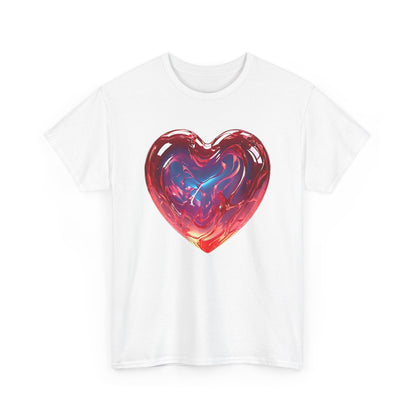 Trendy Women's Graphic Heart Tee