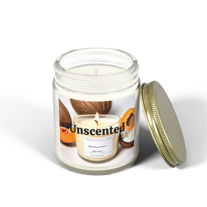 Scented Candles - made with Natural Coconut Apricot Wax (4oz, 9oz)