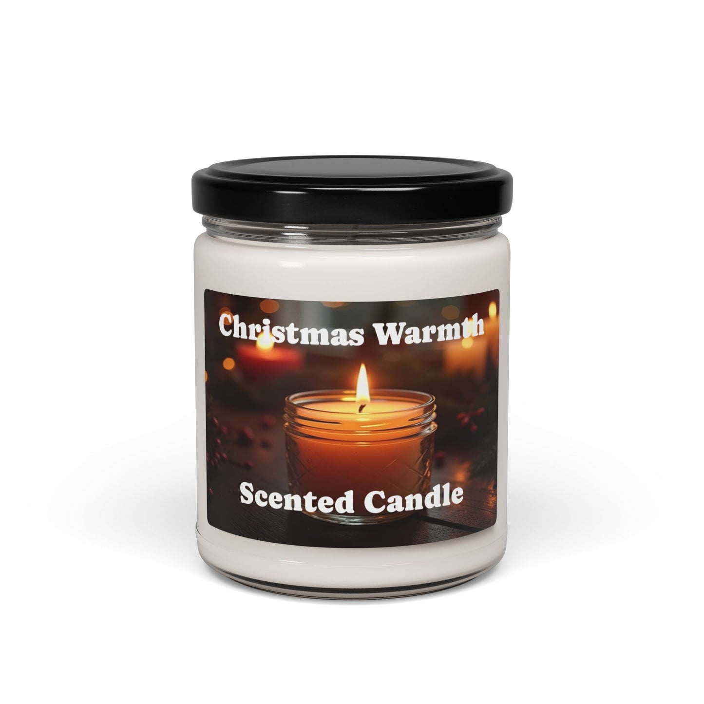 Christmas Warmth - Scented Soy Wax Candle, 9oz