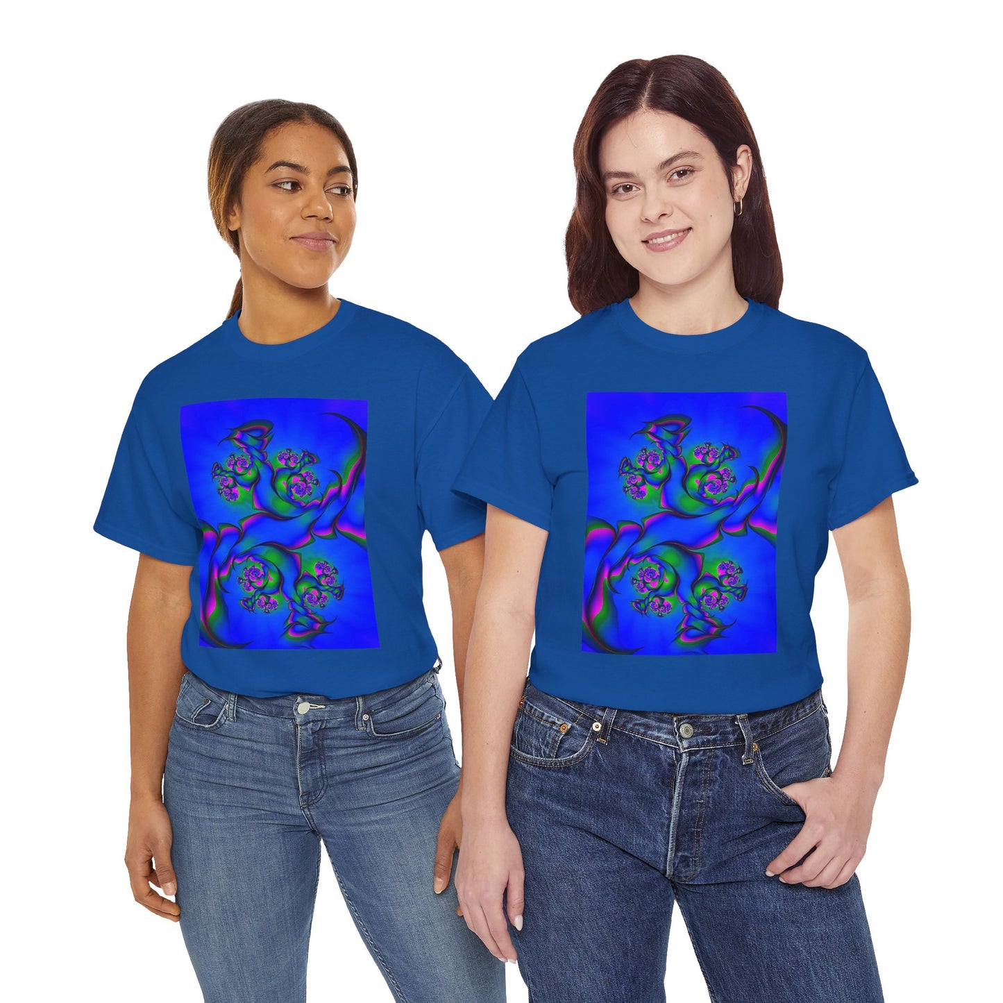 Vibrant Abstract Design Tee
