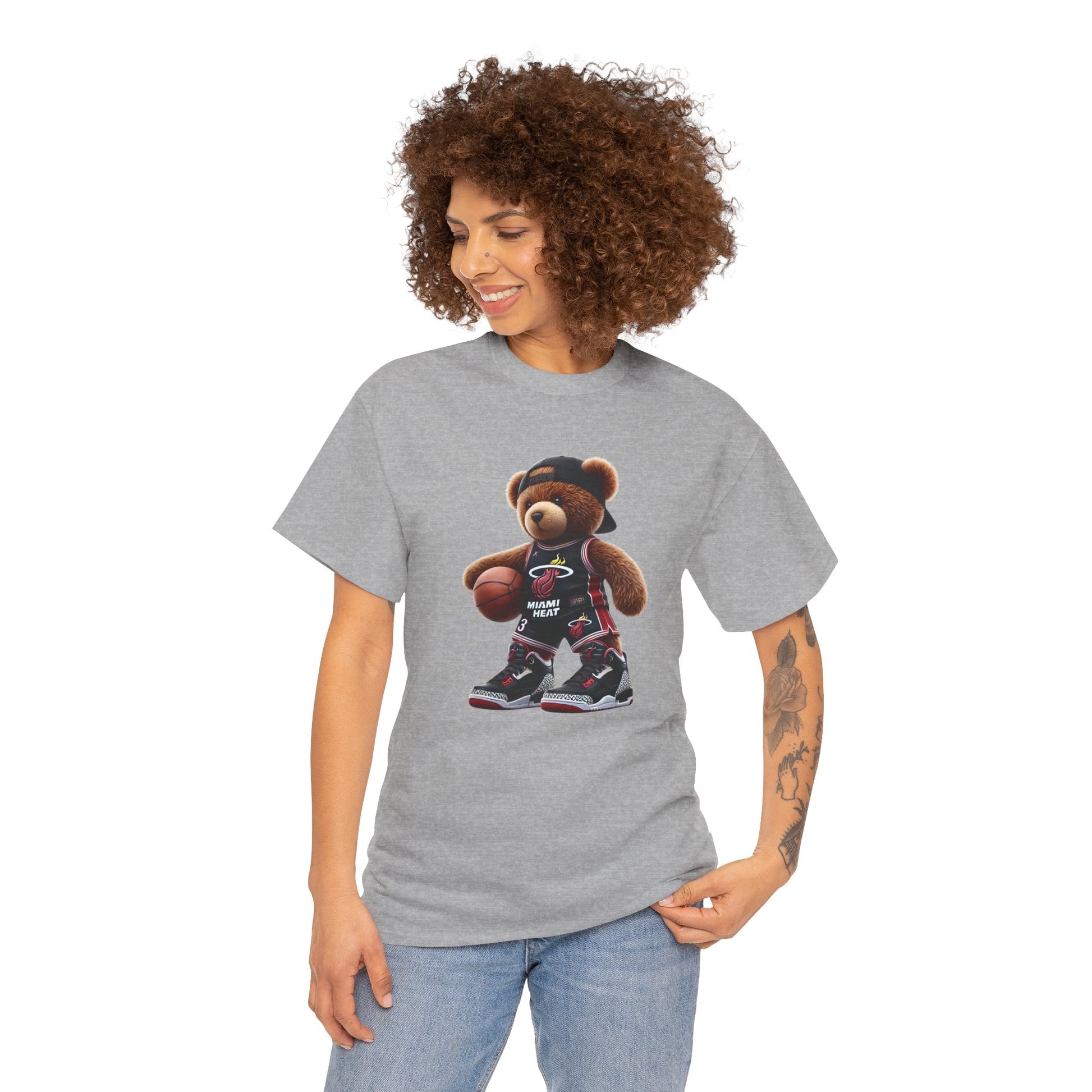Miami Heat Basketball Teddy Tee