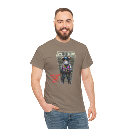 The Only Real Ones Left – Street Bear Stacked Money Graphic Tee