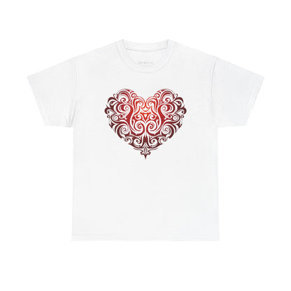 Trendy Women's Graphic Heart Tee