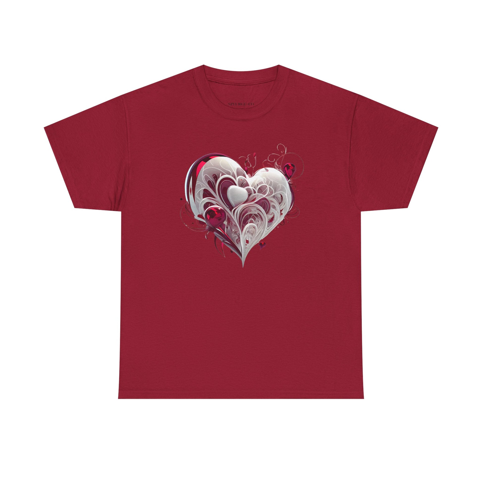 Trendy Women's Graphic Heart Tee