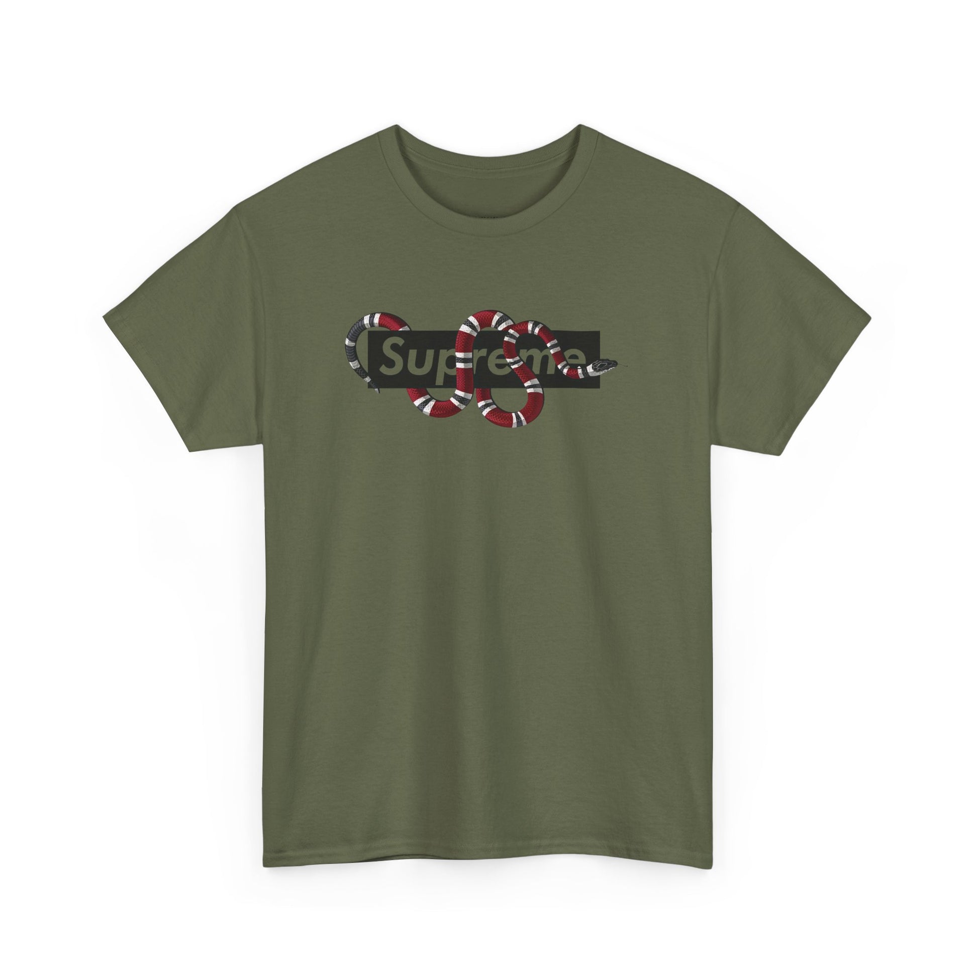 Urban Graphic Design Tee 'Supreme Snake'