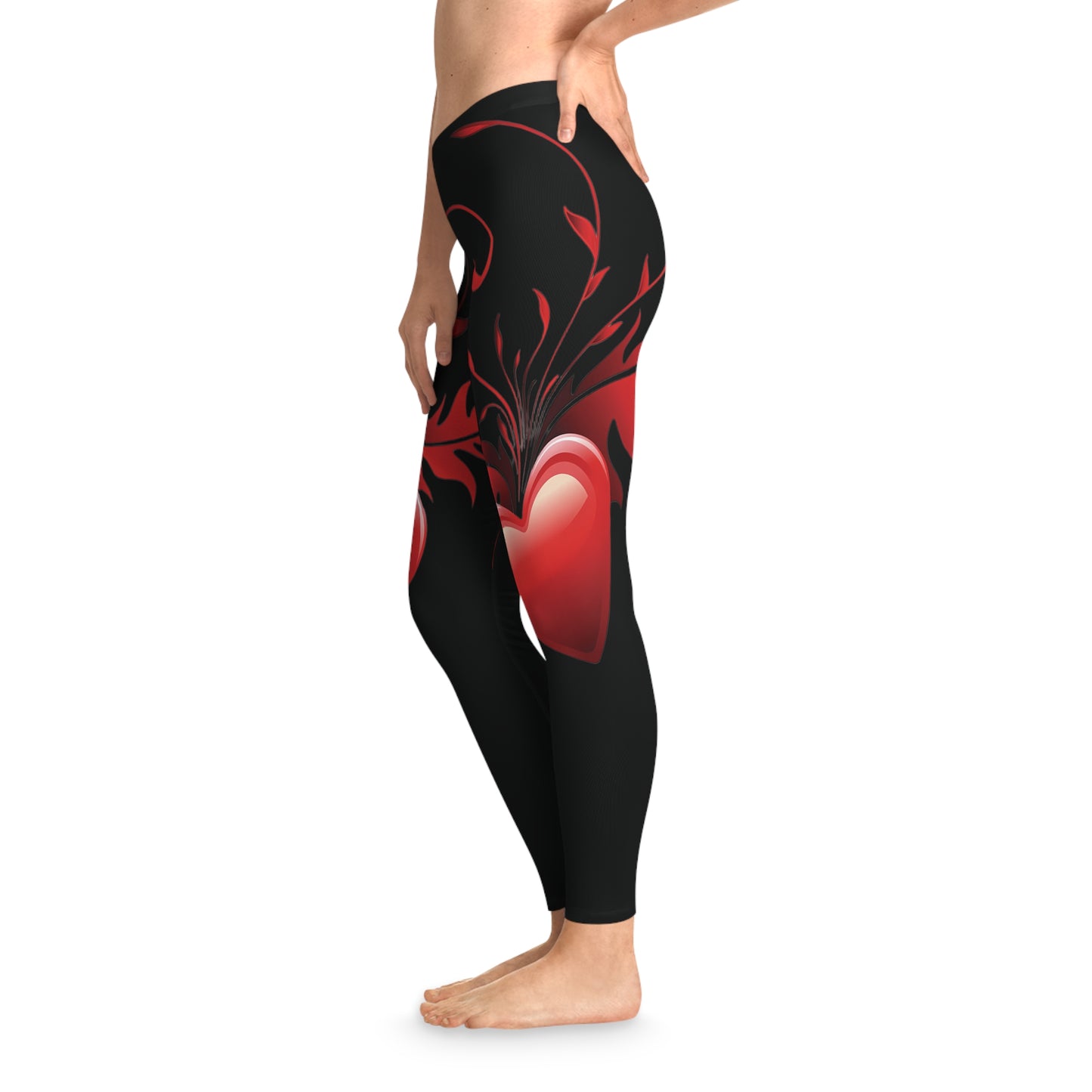Graphic Heart Leggings – Wear Your Heart in Style ❤️