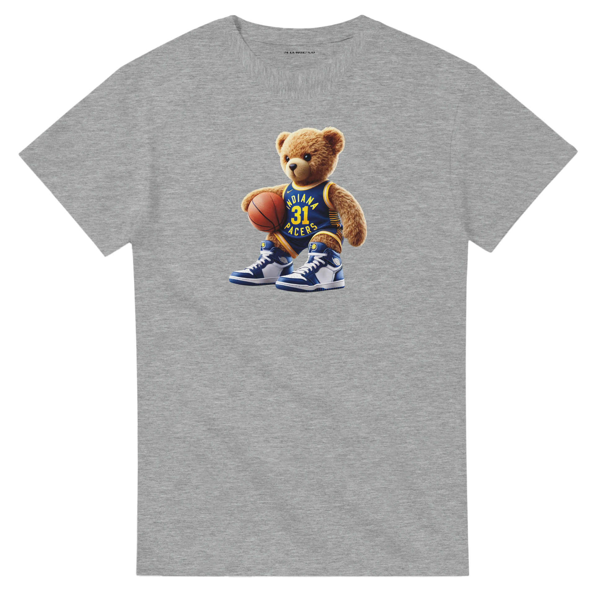 Urban Teddy Tee – Indiana Pacers Inspired Cotton T-Shirt for Men & Women