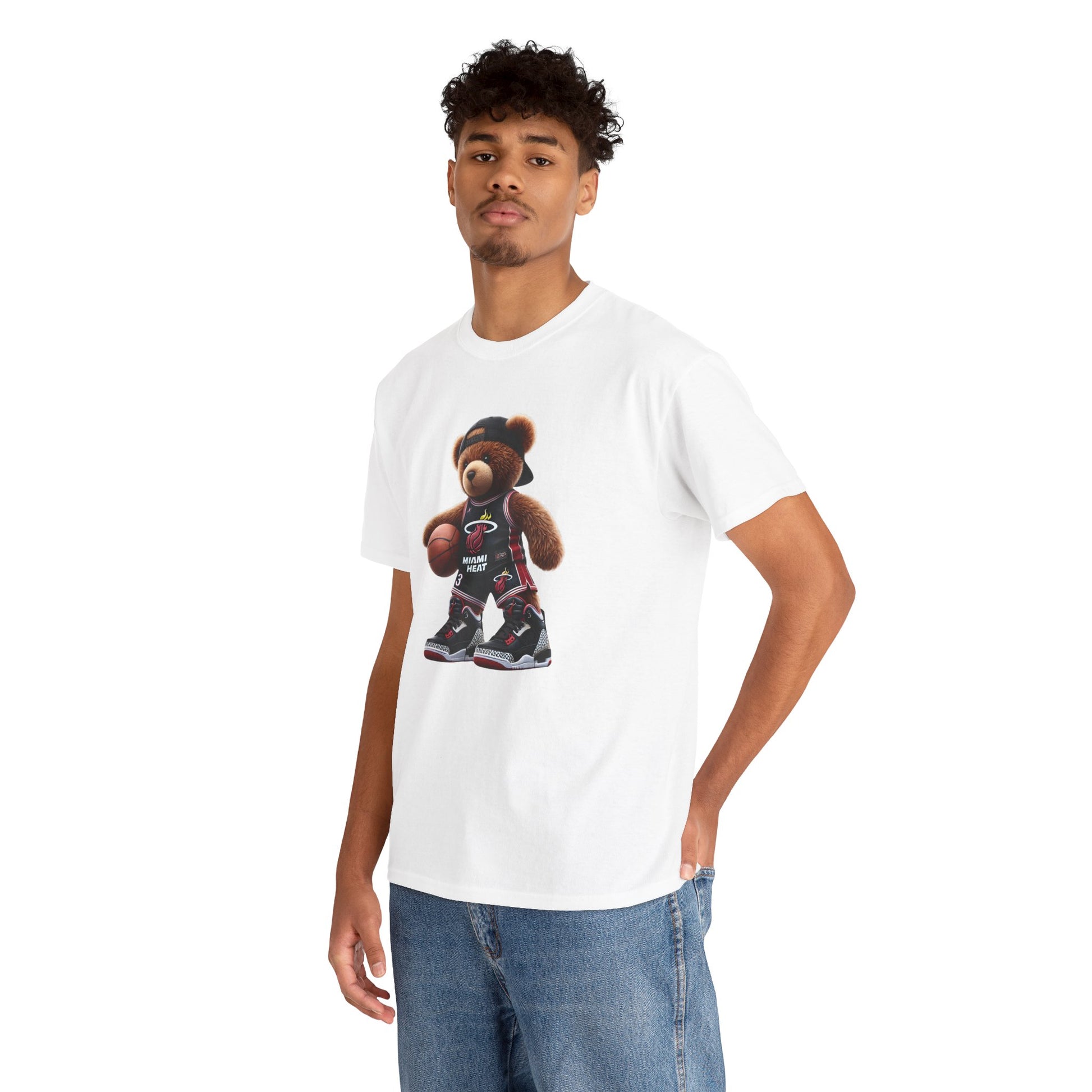 Miami Heat Basketball Teddy Tee