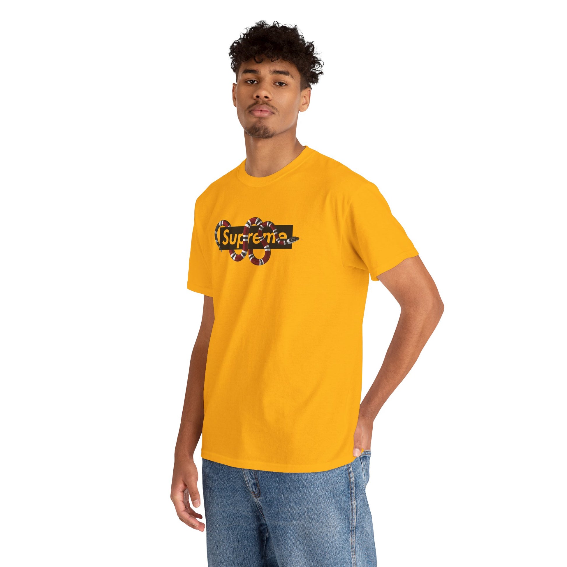 Urban Graphic Design Tee 'Supreme Snake'