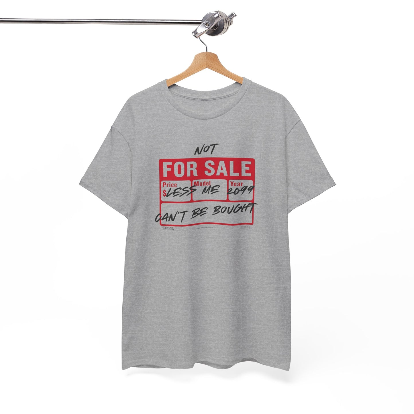Funny Graphic Tee - ‘Not For Sale’ 2025 Edition Unisex Heavy Cotton Tee