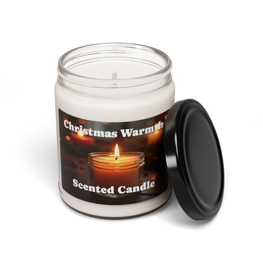 Christmas Warmth - Scented Soy Wax Candle, 9oz